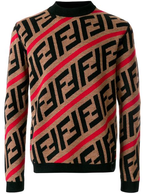 fendi jumper red